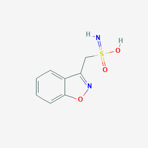 molecular formula C8H8N2O3S B549257 Zonisamide CAS No. 68291-97-4