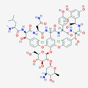 molecular formula C66H75Cl2N9O24 B549263 Vancomycin CAS No. 1404-90-6