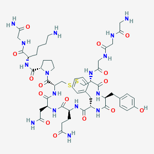 molecular formula C52H74N16O15S2 B549273 Terlipressin CAS No. 14636-12-5