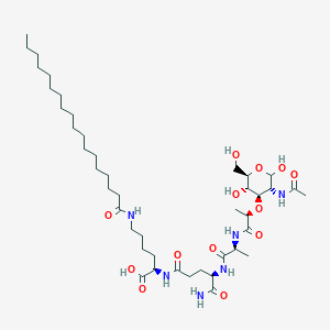 molecular formula C43H78N6O13 B549284 Romurtide CAS No. 78113-36-7