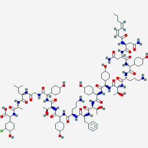 molecular formula C106H170ClN21O30 B549286 Ramoplanin CAS No. 76168-82-6