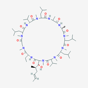 molecular formula C62H111N11O12 B549333 Cyclosporin A CAS No. 59865-13-3