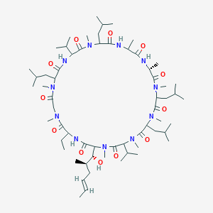 molecular formula C62H111N11O12 B549333 环孢霉素A CAS No. 59865-13-3