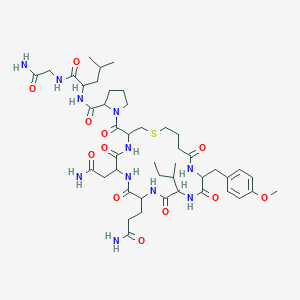 molecular formula C45H69N11O12S B549339 Carbetocin CAS No. 37025-55-1