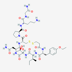 molecular formula C45H71N11O14S2 B549348 阿托西班 CAS No. 90779-69-4