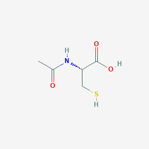 molecular formula C5H9NO3S B549358 Acetylcysteine CAS No. 616-91-1