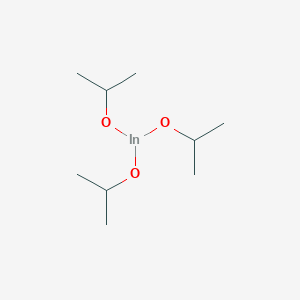 molecular formula C9H21InO3 B054937 Indium (III) isopropoxide CAS No. 118240-53-2