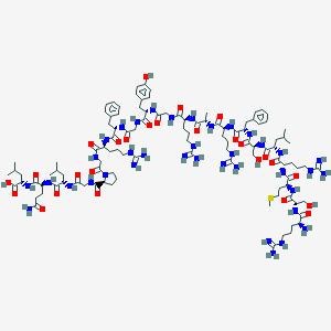 molecular formula C107H173N37O26S B549398 Catestatin CAS No. 142211-96-9