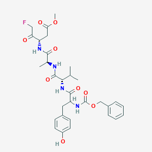 molecular formula C31H39FN4O9 B549455 Caspase-1 Inhibitor VI 
