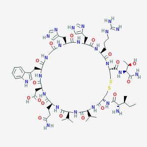 molecular formula C66H99N23O17S2 B549462 Compstatin 