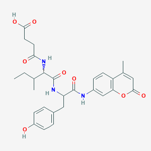 molecular formula C29H33N3O8 B549510 Suc-Leu-Tyr-AMC CAS No. 94367-20-1