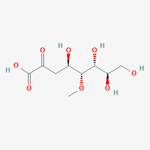 (4R,5R,6R,7R)-4,6,7,8-tetrahydroxy-5-methoxy-2-oxooctanoic acid