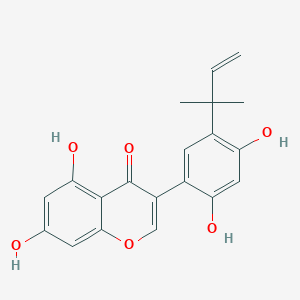 molecular formula C20H18O6 B054962 Fremontin CAS No. 124166-27-4