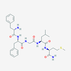 molecular formula C31H44N6O5S B549626 Substance P (7-11) CAS No. 51165-05-0
