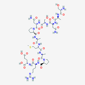 molecular formula C49H81N17O19S B549635 Somatostatin 28-(1-12) CAS No. 81286-16-0