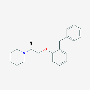 molecular formula C21H27NO B054964 (R)-benproperine CAS No. 124678-30-4
