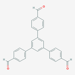 molecular formula C27H18O3 B054969 1,3,5-Tris(p-formylphenyl)benzene CAS No. 118688-53-2
