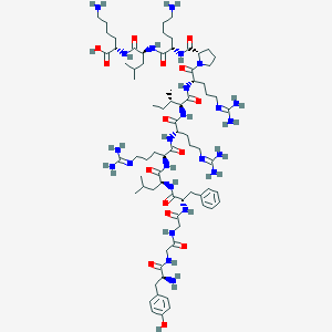molecular formula C₇₅H₁₂₆N₂₄O₁₅ B549696 Dynorphin A (1-13) CAS No. 72957-38-1