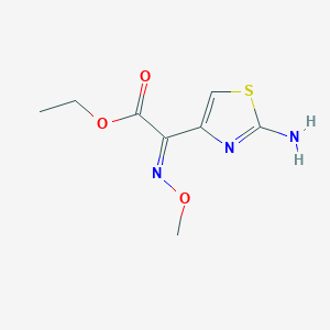 Ethyl (2Z)-(2-amino-1,3-thiazol-4-yl)(methoxyimino)ethanoate