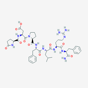 molecular formula C₄₄H₆₁N₁₁O₁₀ B549703 Pqdpflrfamide CAS No. 98495-35-3