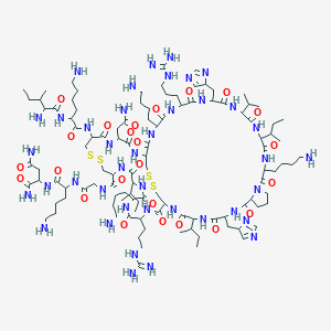 molecular formula C110H192N40O24S4 B549713 Peptide 401 CAS No. 32908-73-9