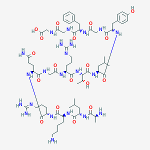 molecular formula C₆₈H₁₁₀N₂₂O₁₈ B549741 成骨生长肽 CAS No. 132996-61-3