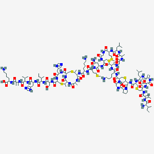 molecular formula C143H230N42O37S7 B549760 Einecs 215-807-5 CAS No. 1414-45-5