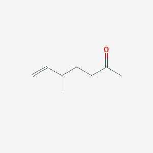 molecular formula C8H14O B054977 Hept-6-en-2-one, 5-methyl CAS No. 114980-57-3