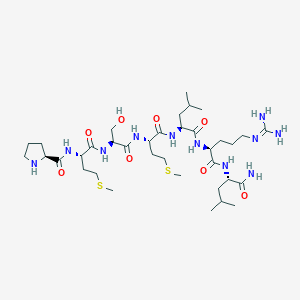 molecular formula C36H67N11O8S2 B549795 Myomodulin CAS No. 110570-93-9