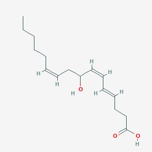 8-Hydroxyhexadeca-4,6,10-trienoic acid