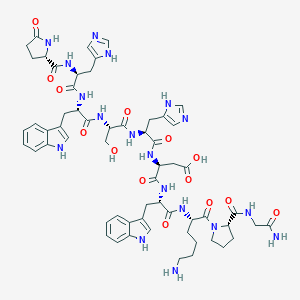 molecular formula C59H74N18O14 B549837 Peforelin CAS No. 147859-97-0