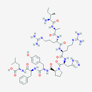 molecular formula C56H85N17O11 B549852 Kinetensin CAS No. 103131-69-7
