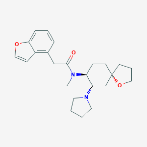 molecular formula C24H32N2O3 B054987 Enadoline CAS No. 124378-77-4