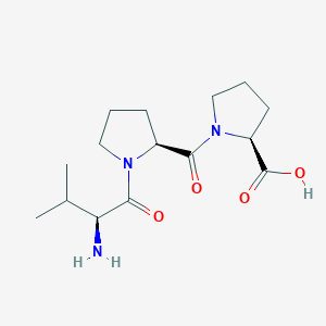 molecular formula C15H25N3O4 B549883 Val-Pro-Pro CAS No. 58872-39-2