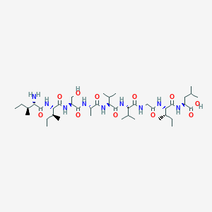 molecular formula C₄₂H₇₇N₉O₁₁ B549904 HER2/neu (654-662) GP2 CAS No. 160790-21-6