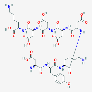 molecular formula C41H60N10O20 B549965 FLAG peptide 