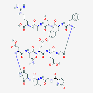 molecular formula C66H93N19O25 B549968 Fibrinopeptide B CAS No. 36204-23-6