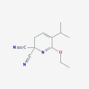 6-ethoxy-5-propan-2-yl-3H-pyridine-2,2-dicarbonitrile