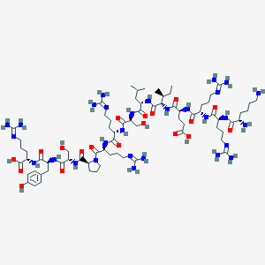 molecular formula C73H129N29O19 B550015 Crebtide CAS No. 149155-45-3