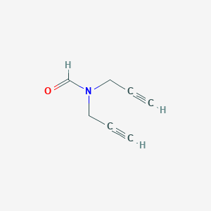 molecular formula C7H7NO B055003 N,N-bis(prop-2-ynyl)formamide CAS No. 123846-85-5