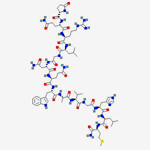 molecular formula C71H110N24O18S B550077 Bombesin CAS No. 31362-50-2