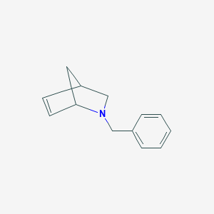 molecular formula C13H15N B055010 2-Benzyl-2-azabicyclo[2.2.1]hept-5-ene CAS No. 112375-05-0
