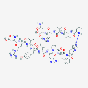 molecular formula C83H122N24O19 B550115 Angiotensinogen (1-14), human 
