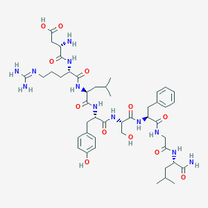 molecular formula C45H68N12O12 B550140 Allatostatin IV CAS No. 123338-13-6