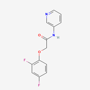 molecular formula C13H10F2N2O2 B5501421 2-(2,4-difluorophenoxy)-N-pyridin-3-ylacetamide 