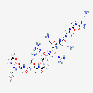 molecular formula C77H134N24O16 B550168 Acth (11-24) CAS No. 4237-93-8