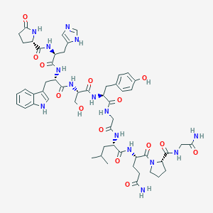 molecular formula C54H71N15O14 B550199 LHRH, Gln(8)- CAS No. 47922-48-5
