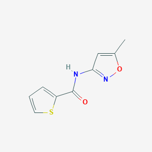 molecular formula C9H8N2O2S B5502881 N-(5-methylisoxazol-3-yl)thiophene-2-carboxamide CAS No. 313516-31-3