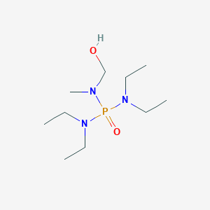 Phosphoric triamide, N,N,N',N'-tetraethyl-N''-(hydroxymethyl)-N''-methyl-