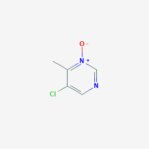 5-Chloro-6-methylpyrimidine 1-oxide
